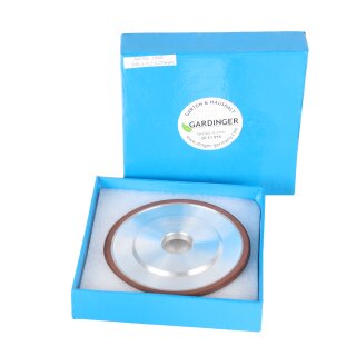 GARDINGER Diamant-Schleifscheibe für Sägekettenschärfgeräte 108 x 3,2 x 23 mm