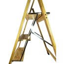 GARDINGER Haushaltsleiter Bambus 3 Stufen