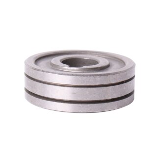 Drahtvorschubrolle 4RA 30x14x12mm Stahl / Aluminium 0,6mm / 0,8mm