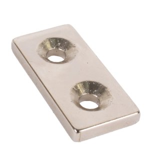 20x Neodym Magnet Scheibe D25x5mm 11kg mit Loch Metallverarbeitung Schlosserei 