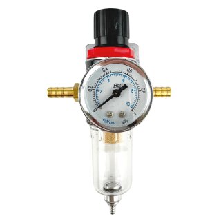 Druckregler eco 1/4" Wartungseinheit Wasserabscheider (ohne Kupplungen)