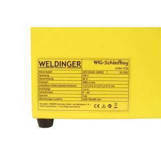 WIG-Schleifboy Wolframnadel-Schleifgerät von WELDINGER