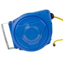 WELDINGER DSA-18 Automatik-Schlauchaufroller 16 m mit Druckluftschlauch Gummi-PVC gelb 6 x12 mm