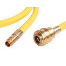 WELDINGER DSA-18 Automatik-Schlauchaufroller 16 m mit Druckluftschlauch Gummi-PVC gelb 6 x12 mm