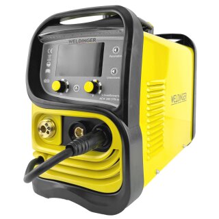 WELDINGER MIG/MAG-Aktionsset Schweißinverter MEW 200 SYN eco, Schweißwagen eco, Druckregler mini, MAGSet Basic
