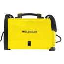 WELDINGER MIG/MAG-Aktionsset Schweißinverter MEW 200 SYN eco, Schweißwagen eco, Druckregler mini, MAGSet Basic
