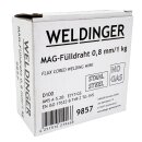 3 Rollen WELDINGER Fülldraht D100 0,8 mm (MIG/MAG-Schweißdraht NoGas)