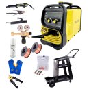 WELDINGER MIG/MAG-Einsteigerset MEW 161 SYN eco Schweißinverter Schweißwagen eco Druckregler mini MAGSet Basic