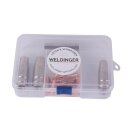 Aktion MIG/MAG-Schweißinverter WELDINGER MEW 200 SYN eco + MAG-Set 1 + Fülldraht 0,8 mm/D100