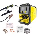 Aktion MIG/MAG-Schweißinverter WELDINGER MEW 200 SYN eco + MAG-Set 1 + Fülldraht 0,8 mm/D100