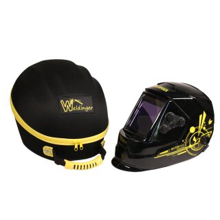 Set WELDINGER Automatikschweißhelm AH 350 realcolour + WELDINGER Helmtasche
