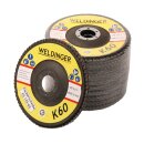 10 Stück Fächerscheibe 125 x 22,23 K60...