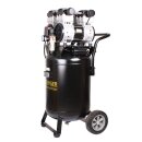 Aktionsset WELDINGER Flüsterkompressor FK320 pro up mit Automatik-Schlauchaufroller, Schlagschrauber und Reifenfüllset profi
