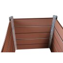 GARDINGER Hochbeet WPC Premium (feuerverzinkt 1,15x0,8x0,75 m)