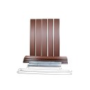 GARDINGER Premium-Hochbeet Anbausatz WPC feuerverzinkt 115x80x75 cm