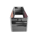 GARDINGER Premium-Hochbeet Anbausatz WPC feuerverzinkt 115x80x75 cm