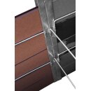GARDINGER Premium-Hochbeet Anbausatz WPC feuerverzinkt 115x80x75 cm