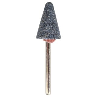 Kegel-Schleifstift 3 mm Härte N aus Normalkorund in Kunstharzbindung von WELDINGER