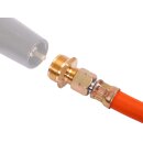 Adapterschlauch US I 0,8 m amerikanischer Gasgrill an deutsche Gasflasche