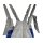 Schweißschutzkleidung Latzhose Gr. M-XXL Bizflame Ultra Bib & Brace Graublau schwer entflammbar