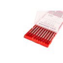 WIG-Wolframelektrode WT-20 rot 3,2x175 mm 10 Stück