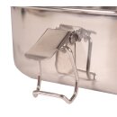 GARDINGER Lunchbox Edelstahl Einzelfach wasserdicht mit Silikondichtung18x13,5x6cm
