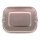 GARDINGER Lunchbox Edelstahl Einzelfach wasserdicht mit Silikondichtung18x13,5x6cm