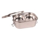 GARDINGER Lunchbox Edelstahl mit Einlage Tragegriff...