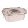 GARDINGER Lunchbox Edelstahl mit Einlage Tragegriff wasserdicht
