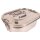 GARDINGER Lunchbox Edelstahl mit Einlage Tragegriff wasserdicht
