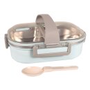 GARDINGER Lunchbox Kunststoff zweigeteilte...