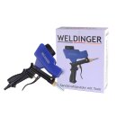 B-Ware WELDINGER Druckluft-Sandstrahlpistole mit Tank...