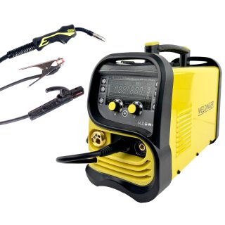 WELDINGERMEW 161 SYN eco synergischer  MIG/MAG-Schweißinverter  (Fülldraht MAG WIG MMA)