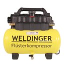 Aktionsset Flüster Kompressor FK 135 pocket + 6-teiliges Druckluftset