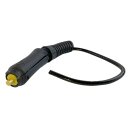TIG Stecker 1025 9 mm Stecker mit Gasanschluss