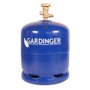 Aktionsset GARDINGER PROFILL907-Gas Flasche 2,5kg  + Umfüllschlauch + Adapter-- leere selbst befüllbare Propangasflasche f.VW California (Alternative zur GAZ R907)