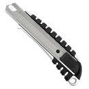 Robustes Unimesser Metall / Gummi mit 18 mm Abbrechklinge...