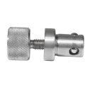 Kugelsperrbolzen 16 mm mit Bund für 10-13mm Spannbereich Made in Germany