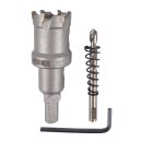 Lochsäge Hartmetall Satz 8-tlg.M 16- 30mm für Stahl, Edelstahl NE-Metall Guss usw von WELDINGER