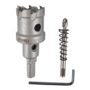 Lochsäge Hartmetall Satz 8-tlg.M 16- 30mm für Stahl, Edelstahl NE-Metall Guss usw von WELDINGER