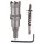 Lochsäge Hartmetall Satz 8-tlg.M 16- 30mm für Stahl, Edelstahl NE-Metall Guss usw von WELDINGER