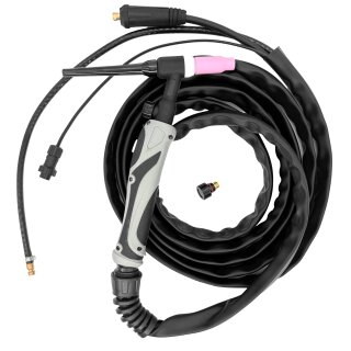 WP17 flex 4m 2polig T25 WIG Schlauchpaket flexible Strom 9 mm Gas NW5