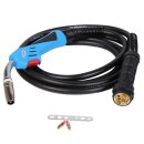 WELDINGER MB25 5 m MIG/MAG Schlauchpaket mit Brenner  25...