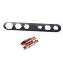 WELDINGER MB25 5 m MIG/MAG Schlauchpaket mit Brenner  25 mm² Euroanschluss