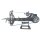 WELDINGER Bandschleifer BS-2000 professional 1500 W für Metall, Holz, Kunststoffe -Bausatz ohne Motor