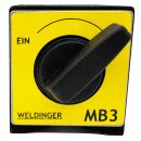 WELDINGER schaltbare Magnete MB1-MB5 für Bauprojekte Haftkraft 30-130 kg