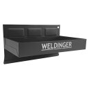 WELDINGER Magnet-Ablage 210 x115 mm Belastbarkeit max....