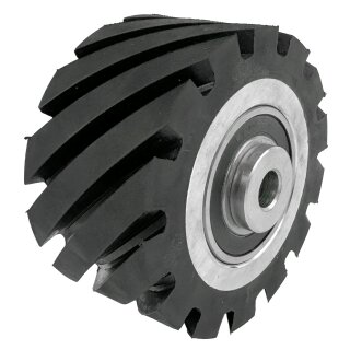 100 mm Kontaktrad Schleifradvorsatz für Bandschleifer BS-1500 + BS-2000