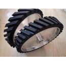 100 mm Kontaktrad Schleifradvorsatz für Bandschleifer BS-1500 + BS-2000