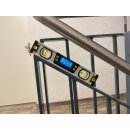 DW25 Digitale Magnet-Wasserwaage 25cm in Tasche mit Winkel-Messfunktion und LCD-Display WELDINGER